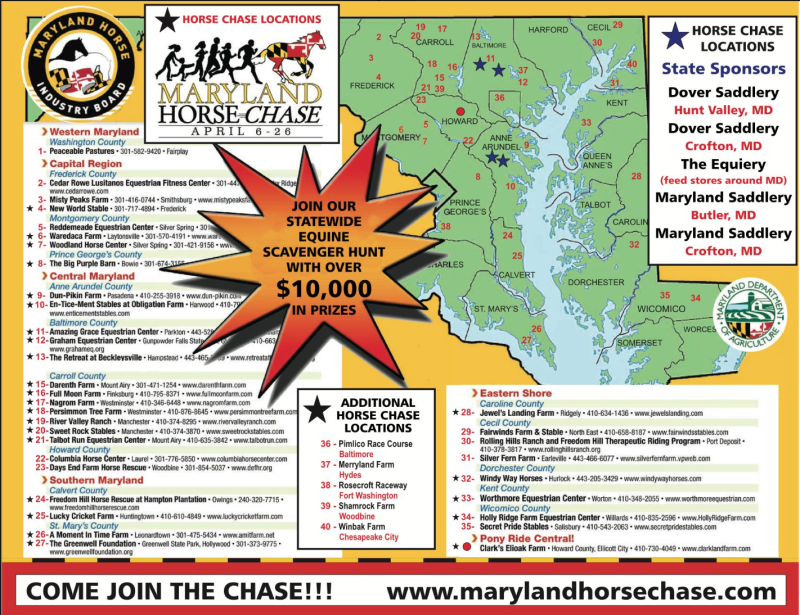 MD Horse Chase map
